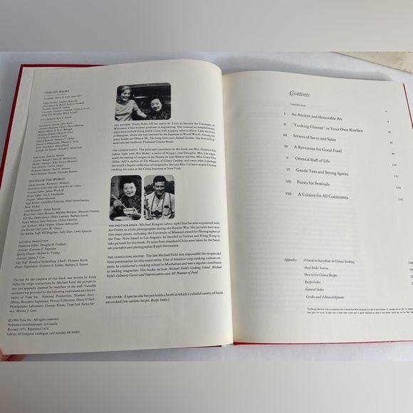 Vintage 1968 TIME LIFE FOODS OF THE WORLD: COOKING OF CHINA BOX SET Chinese Food - Picture 3 of 12
